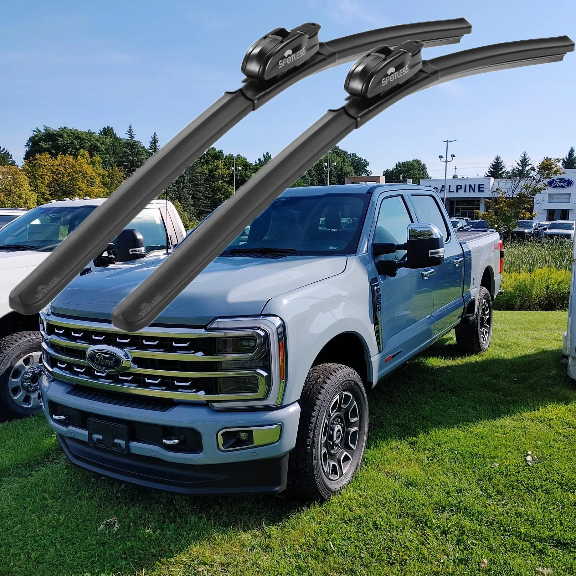 Ford F-Series 트럭에서 와이퍼 블레이드를 변경하는 방법 (2015-2025 모델)?