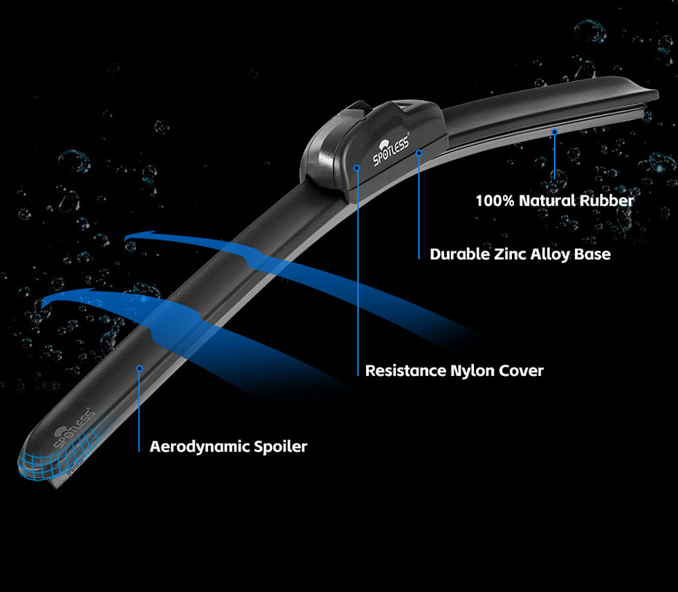 Frameless Windshield Wiper