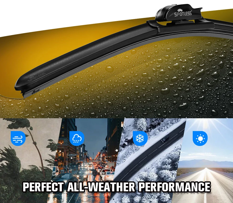 front windshield wiper blades for all weather